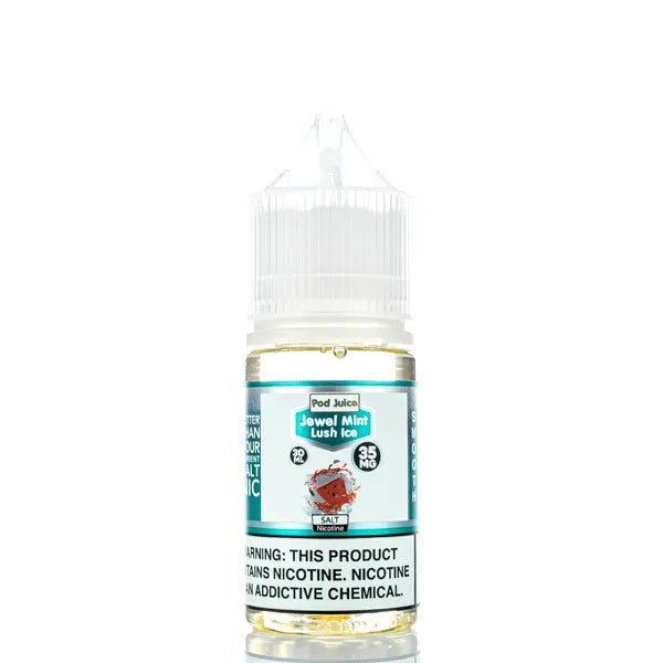 Pod Juice Salt - Jewel Mint Lush Ice - 30ml - Black Coral